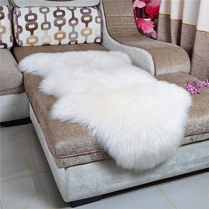 2' x 4' Faux Fur Sheepskin