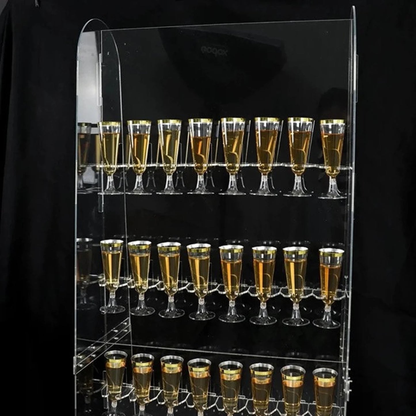 5-Tier Acrylic Champagne Wall