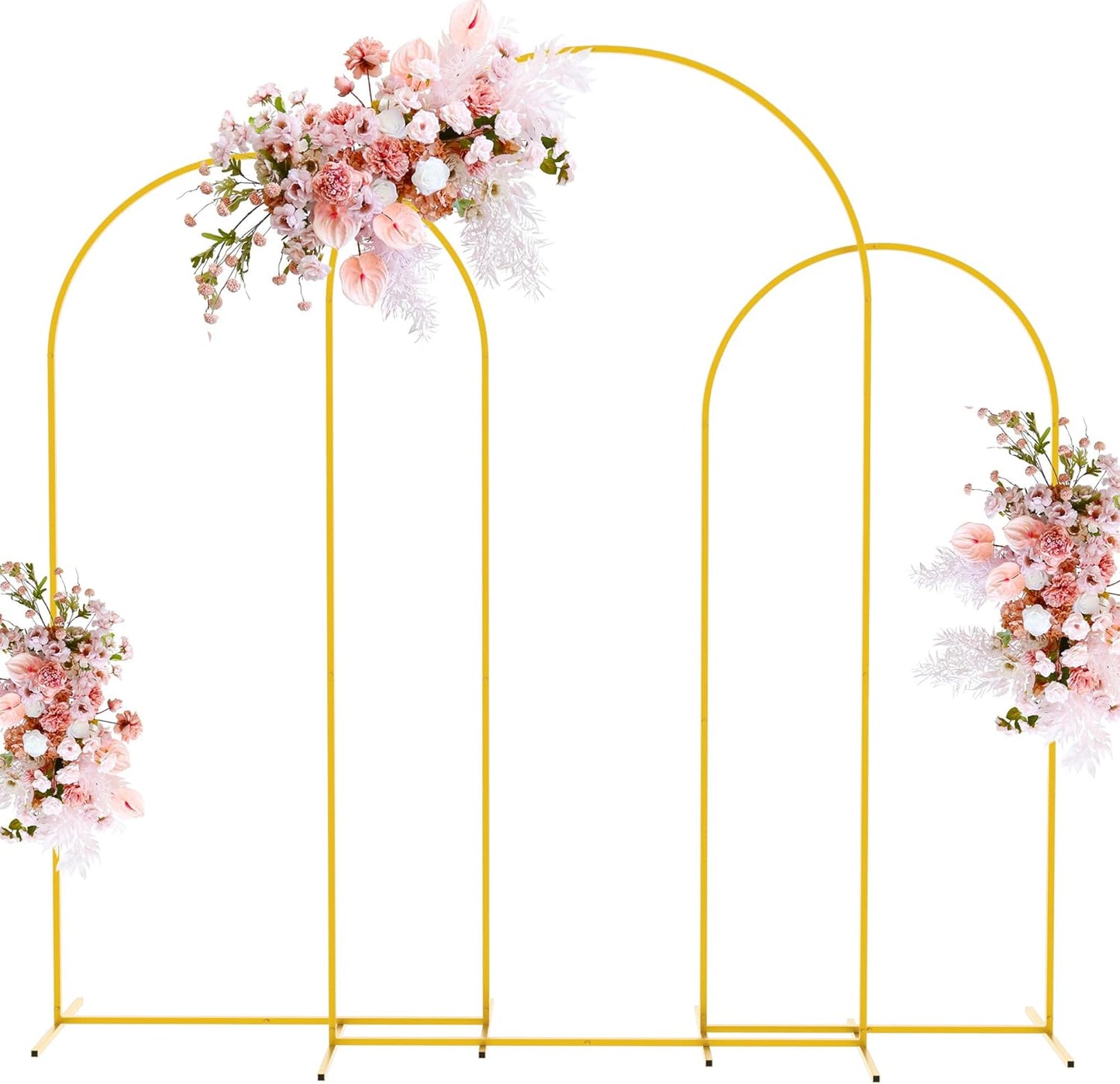 Metal Arch Stand Gold Wedding Chiara Backdrop Stand