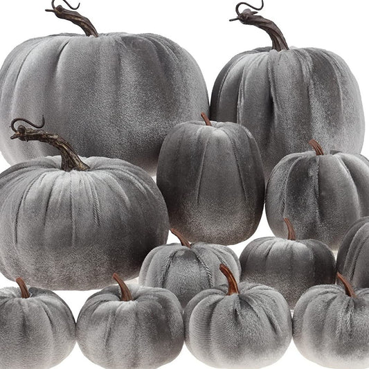 Velvet Fall Harvest Pumpkins